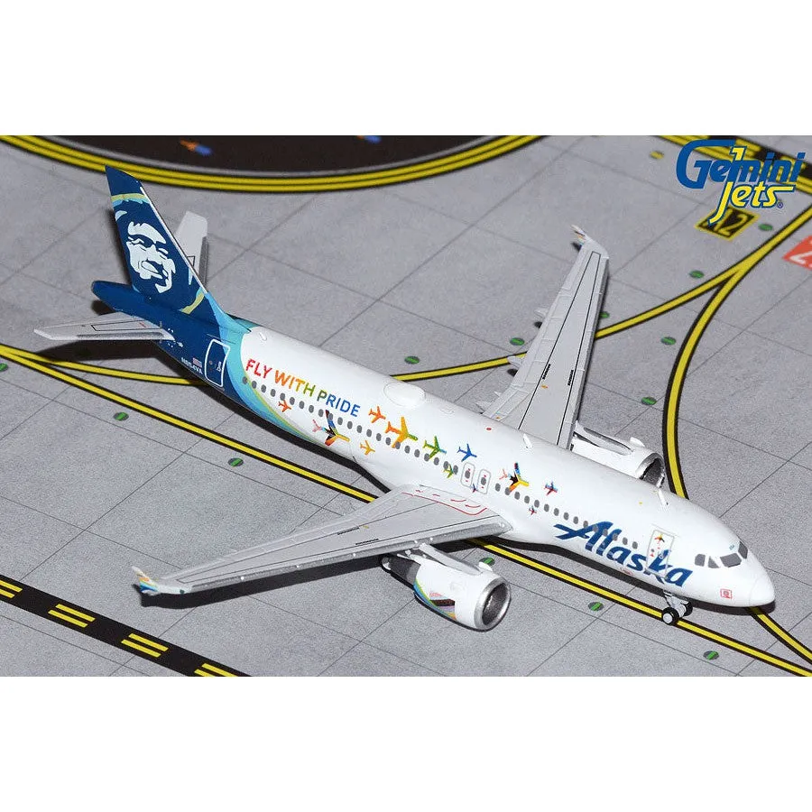 1/400 Alaska Airlines A320200 N854VA  Fly With Pride? livery