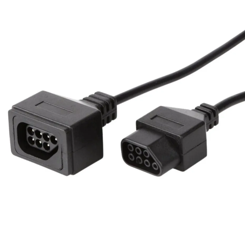 1.8m/6ft Extension Cable for Nintendo Entertainment System NES Controllers