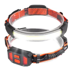 2-Pack: Rechargeable Headlamp 3 Light Modes Hand-Free