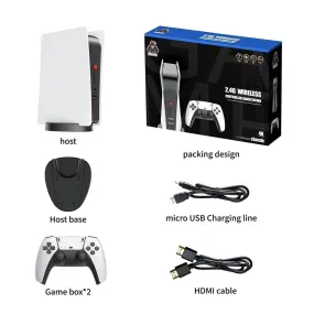 2.4G Wireless Game Controller WIth 4K  Retro Game Box