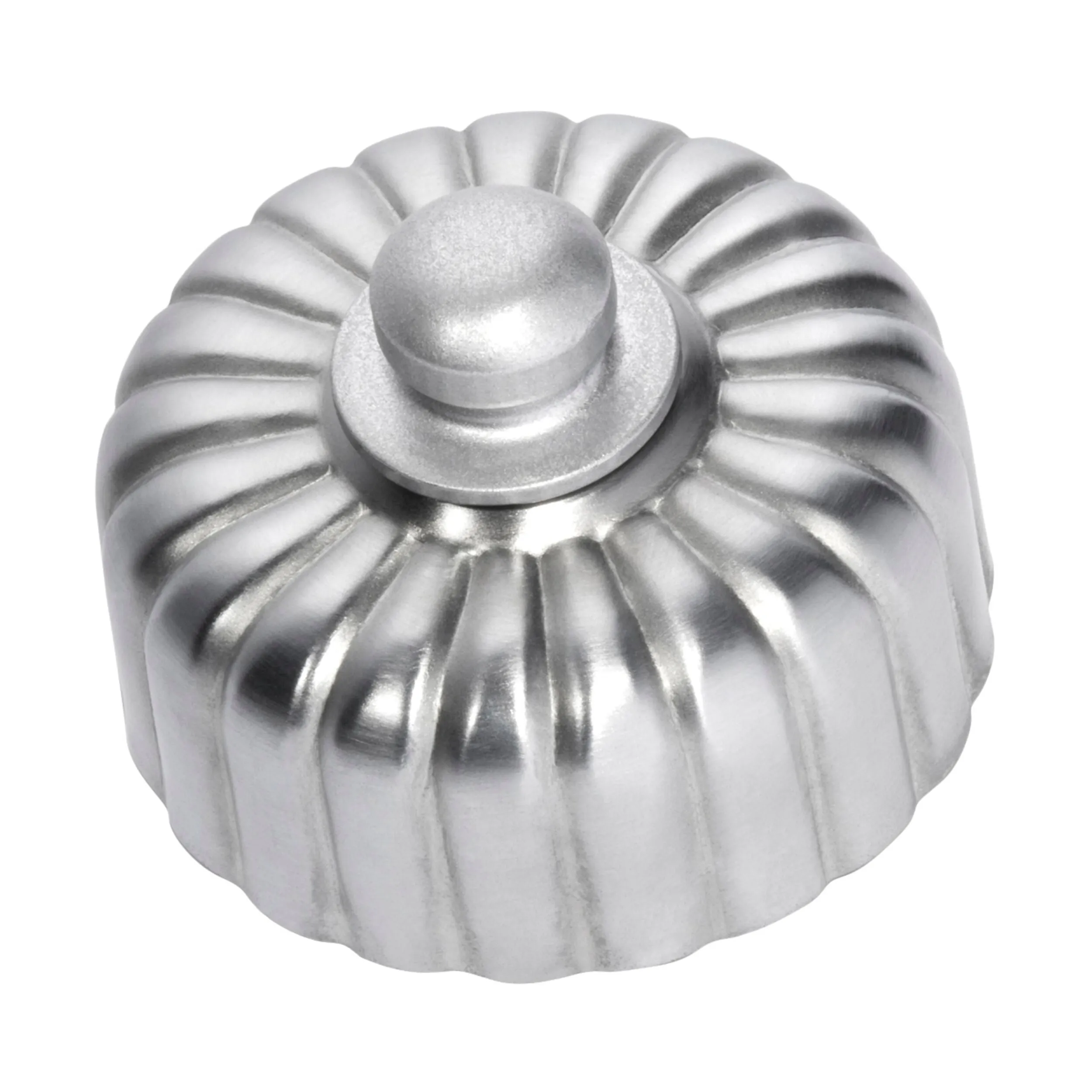 5542 Fan Controller Fluted Satin Chrome D55xP40mm