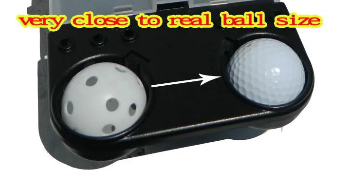 A99 Golf 120pcs Air Flow Golf Balls Practice Training Balls for Driving Range, Swing Practice, Indoor Simulators, Outdoor & Home Use with Iron Bucket (White or Yellow)