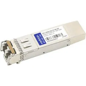 Addon Msa And Taa Compliant 10Gbase-Cwdm Sfp  Transceiver (Smf, 1370Nm, 80Km, Lc, Dom)