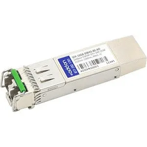 Addon Msa And Taa Compliant 10Gbase-Dwdm 100Ghz Sfp  Transceiver (Smf, 1542.94Nm, 80Km, Lc, Dom)
