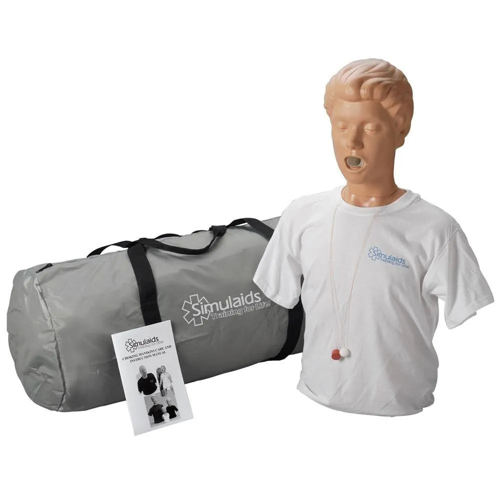 Adult Choking Manikin With Carry Bag