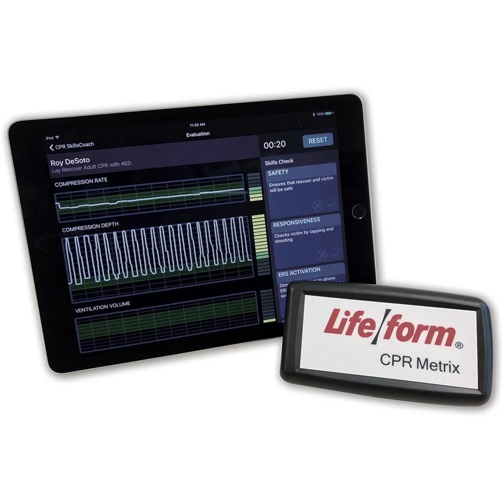 Airway Larry with CPR Metrix and iPad®
