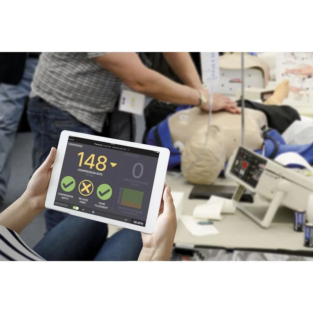 Airway Larry with CPR Metrix and iPad®