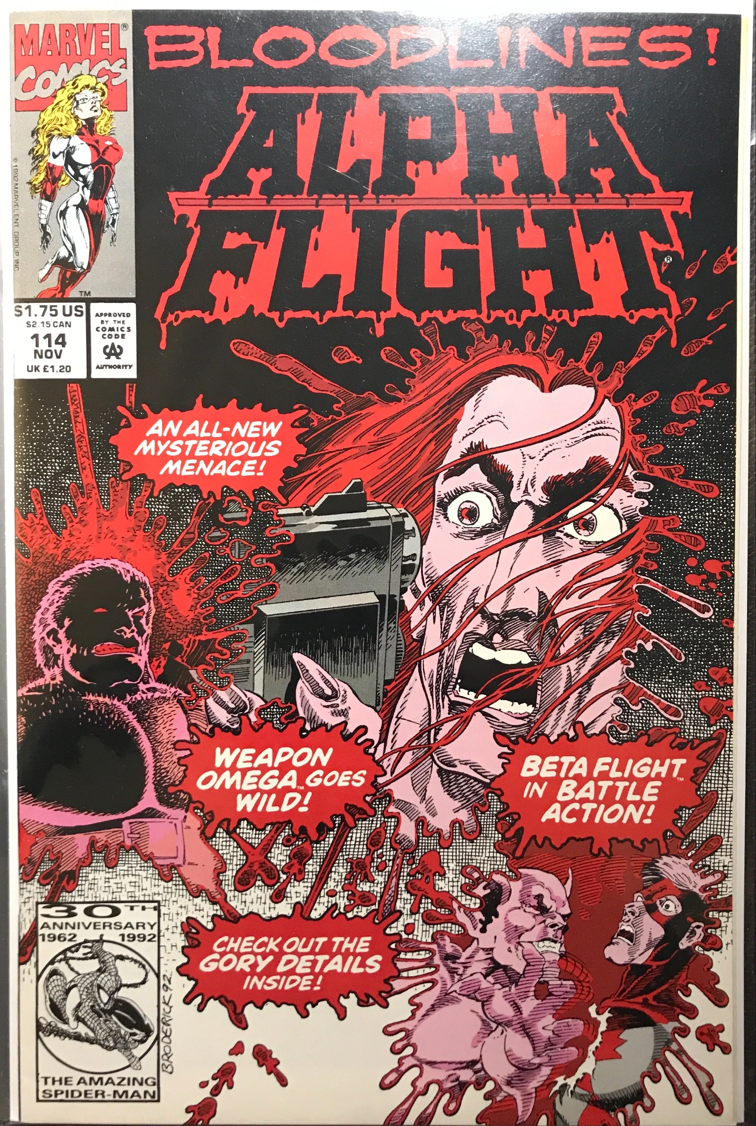 Alpha Flight #114  VF  (8.5)