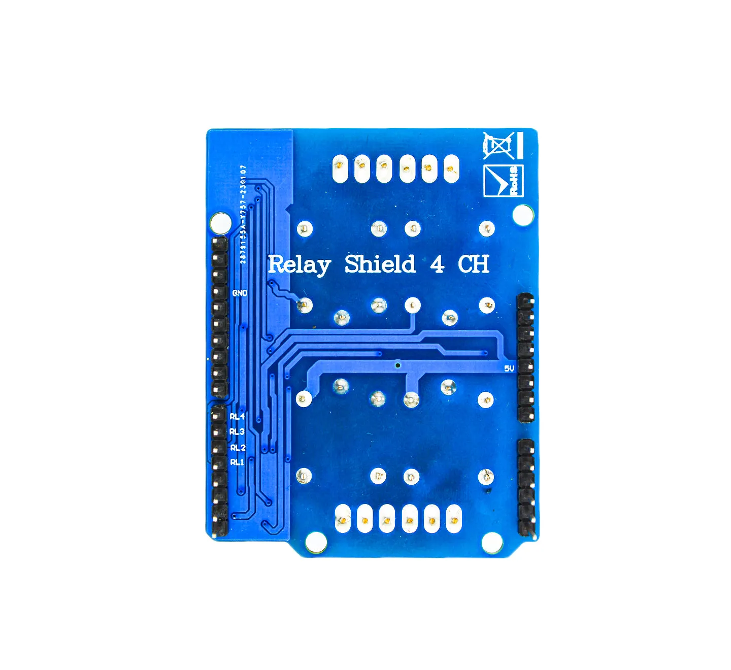 Ardi Relay Shield For Arduino Uno