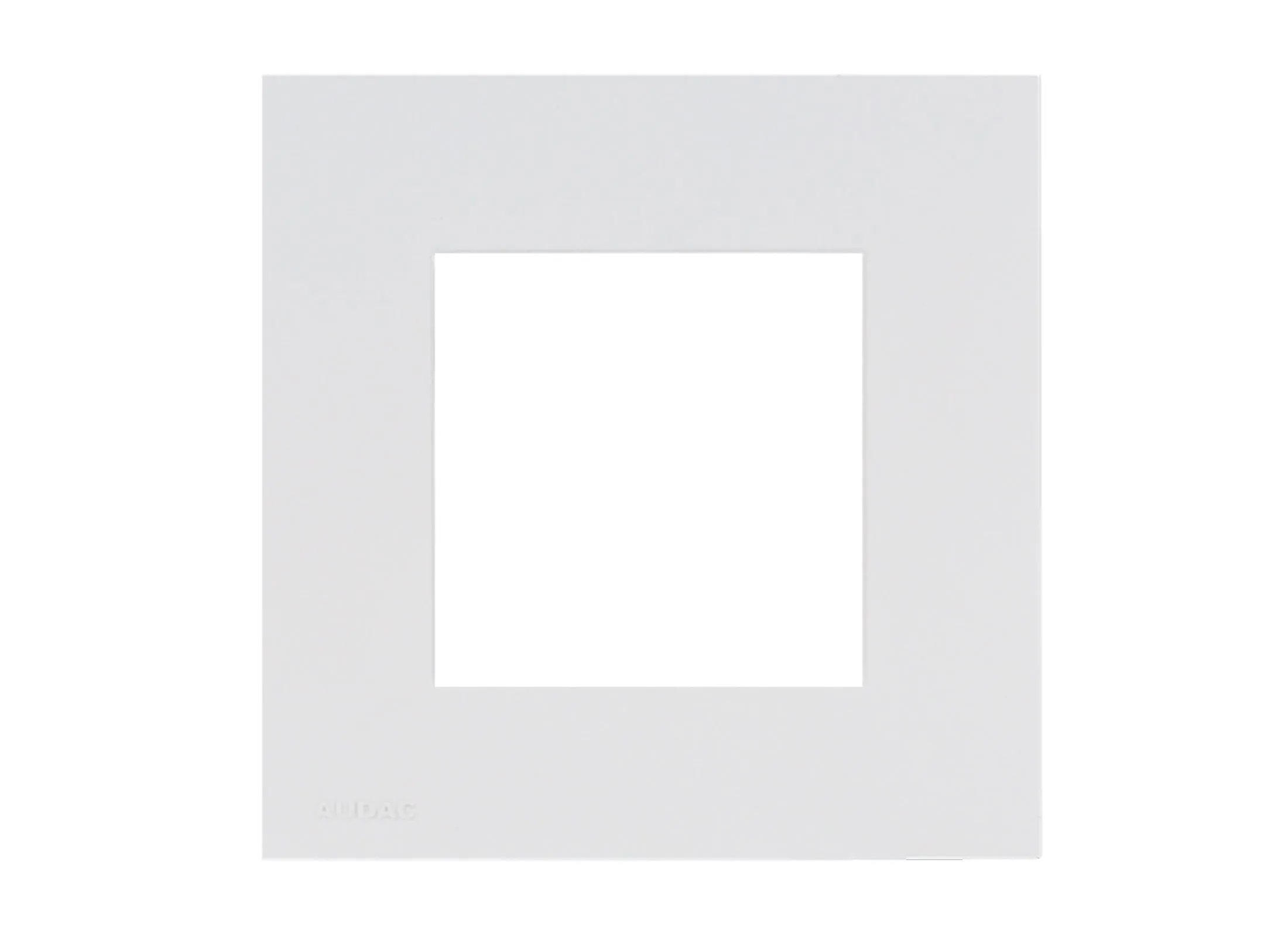 Audac CF45S Cover Frame Single (White)