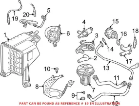 Audi VW Oxygen Sensor – Front (Cyl 6-8) 1K0998262H