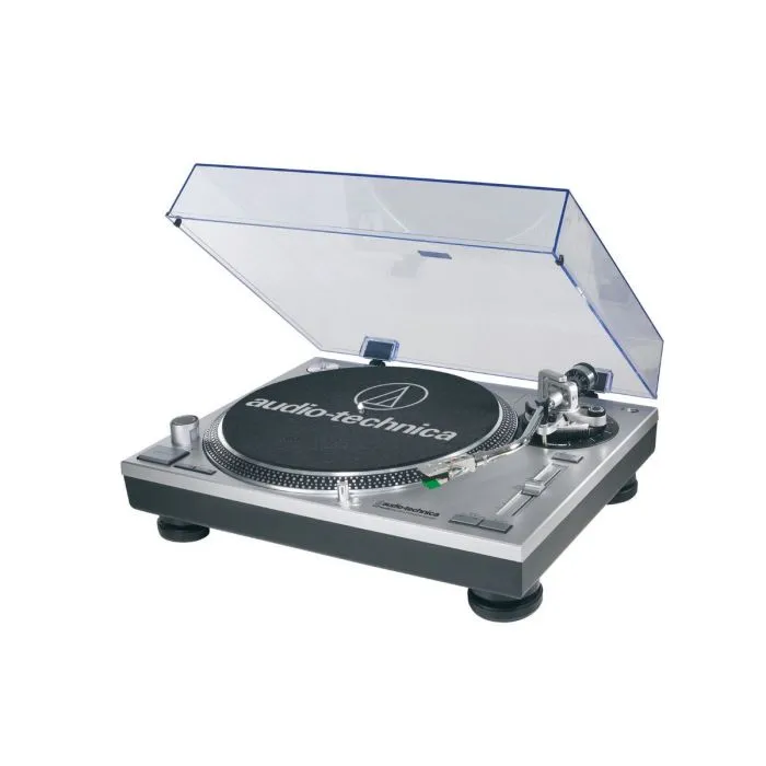 Audio Technica AT-LP120-USB Direct-Drive Professional Turntable (USB & Analog) Silver
