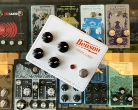 Benson Preamp - White/Red/Gold