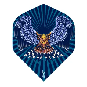 Birds of Prey Kestrel Standard No2 Dart Flights by Shot