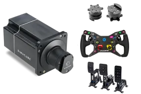Bundle - Wheelbase, Wheel and Pedal Set