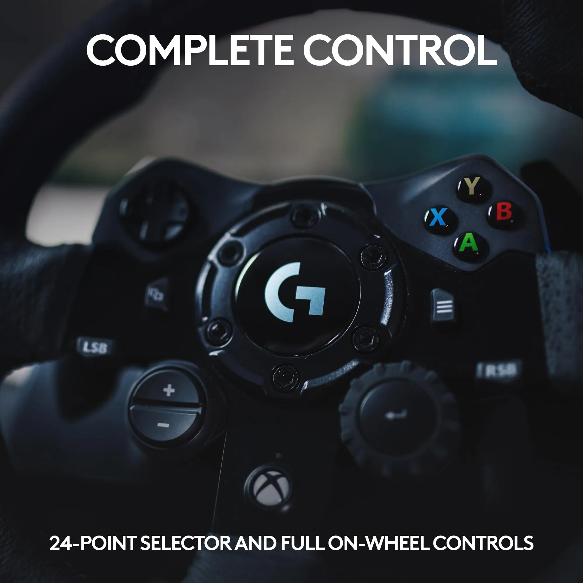 Certified Refurbished - Logitech G923 Racing Wheel and Pedals for Xbox Series X|S, Xbox One and PC