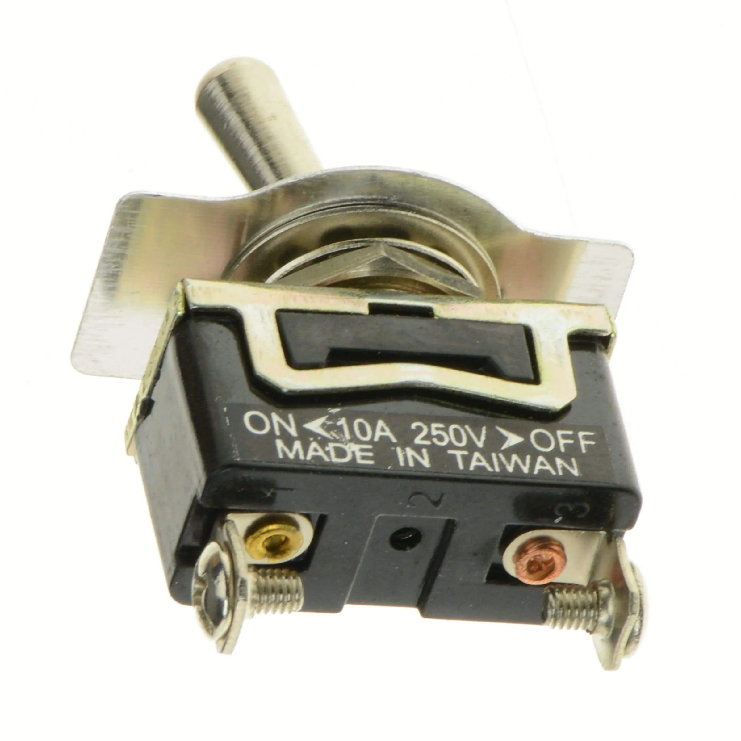 Chrome Plated On-Off Toggle Switch