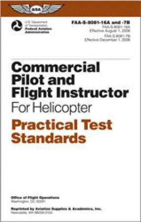 Commercial Pilot and Flight Instructor Practical Test Standards for Helicopter