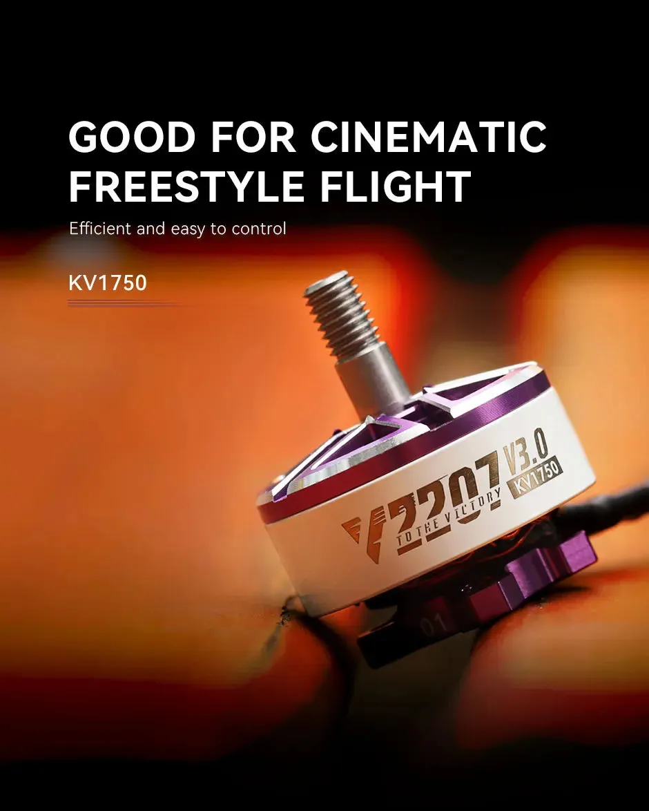 Compatible Brushless Motor 1750KV-2550KV 4S/6S for FPV Freestyle Drones