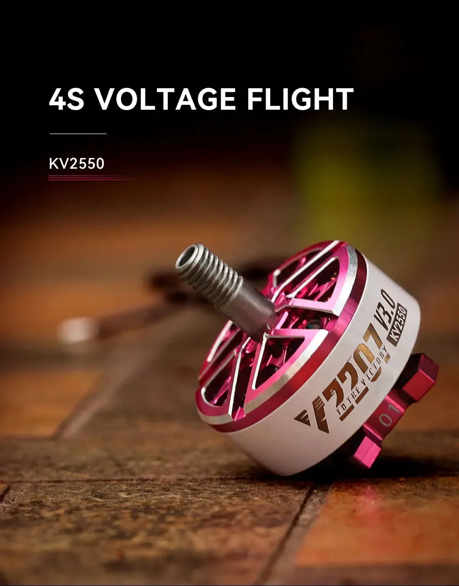 Compatible Brushless Motor 1750KV-2550KV 4S/6S for FPV Freestyle Drones