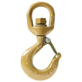 Crosby®  L-322AN 2 Ton Alloy Swivel Eye Hook w/Latch - 1048825