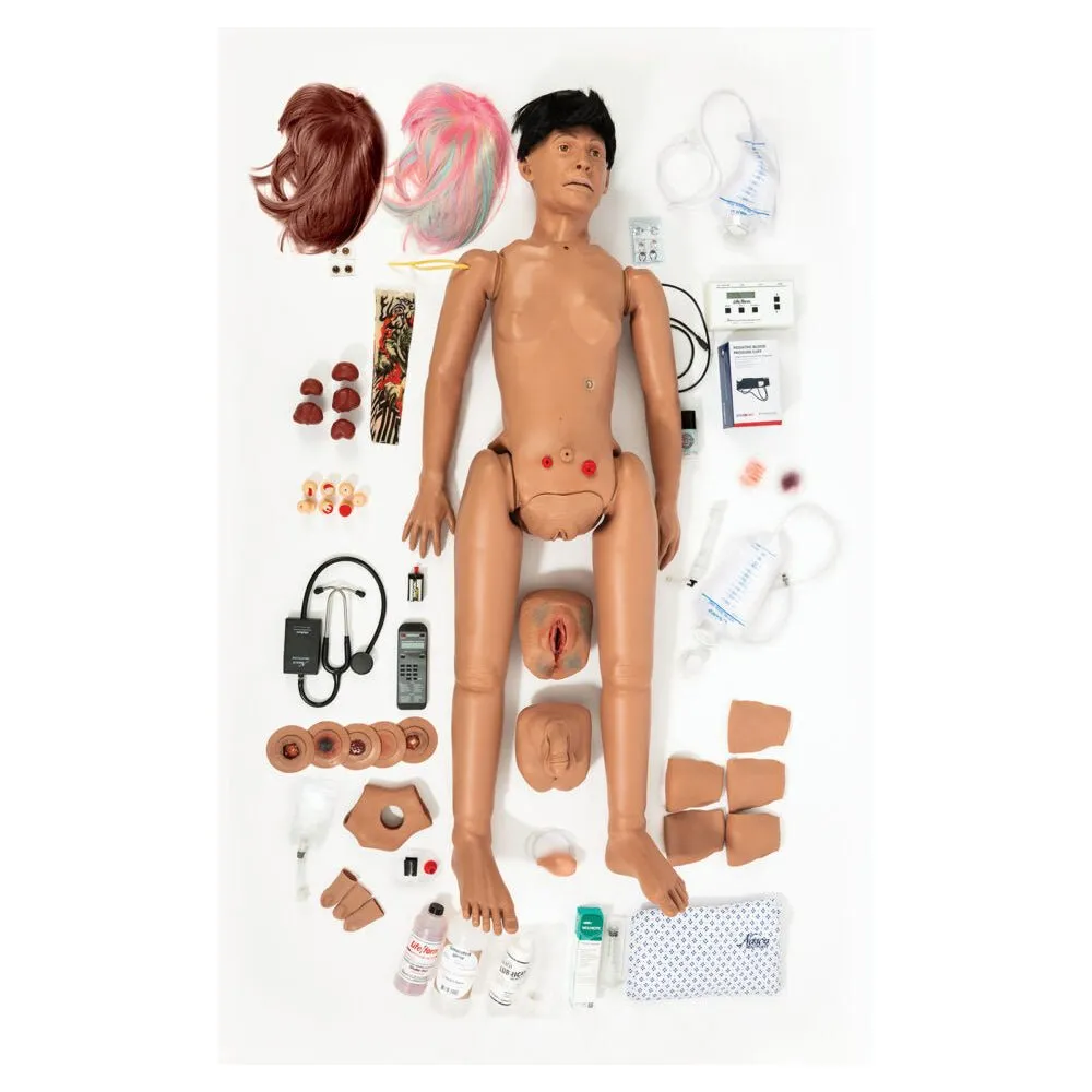 DANi Teen & Young Adult Advanced Patient Care Trainer with Chest Compression