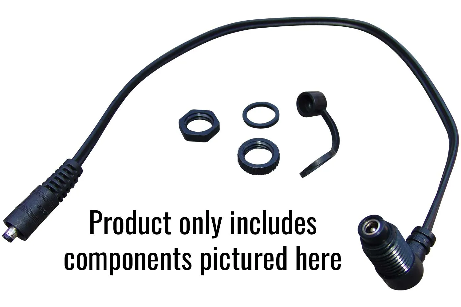 Flush-Mount Coax Power Outlet Cord
