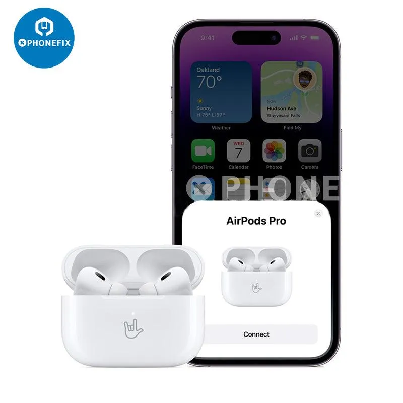 For Airpods Pro 2nd/3rd Wireless Earphone With MagSafe Charging Case