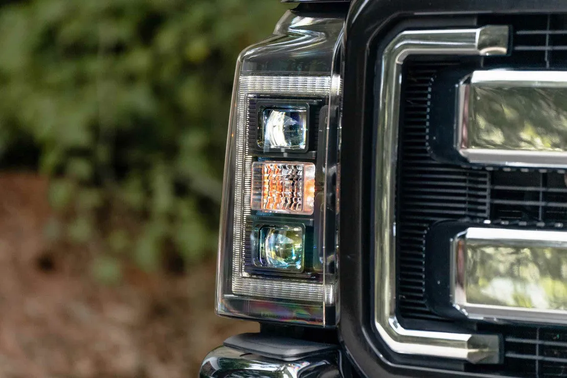 Ford Super Duty (11-16): XB Hybrid LED Headlights
