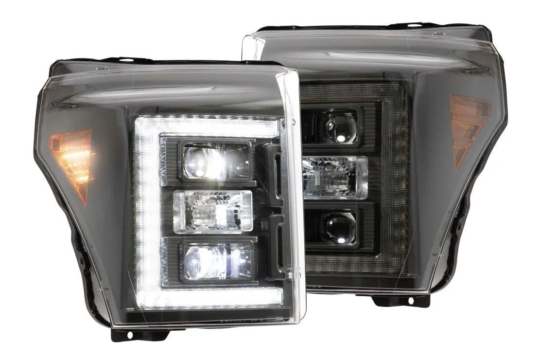 Ford Super Duty (11-16): XB Hybrid LED Headlights