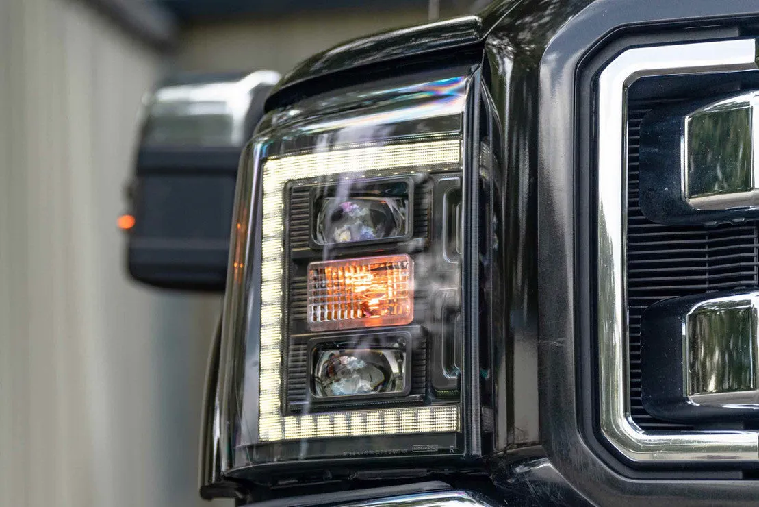 Ford Super Duty (11-16): XB Hybrid LED Headlights