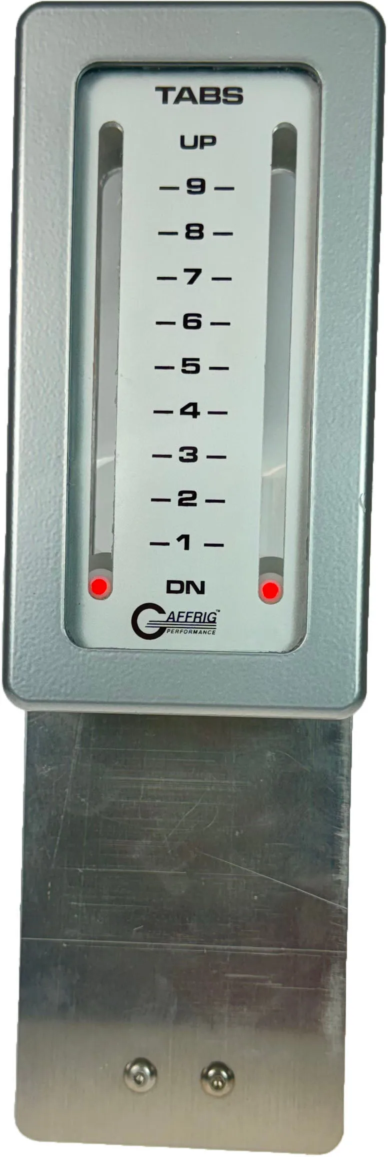 GAFFRIG PART #203 MECHANICAL INDICATOR 2 TABS - WHITE CARD