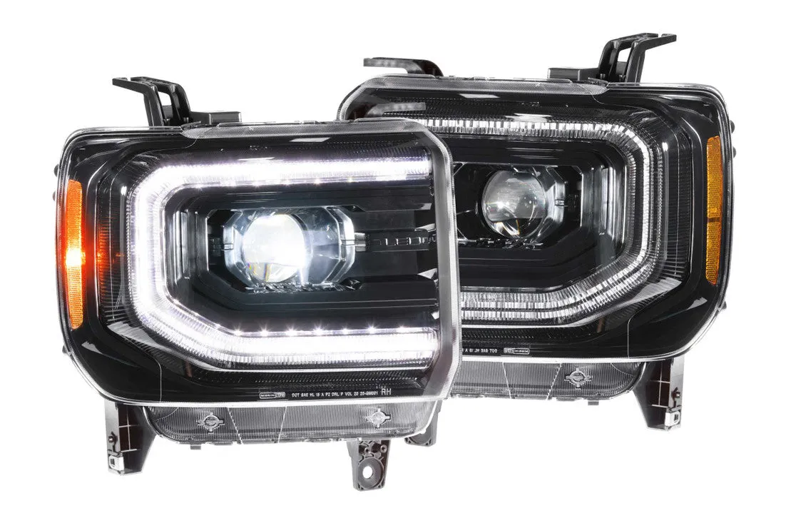 GMC Sierra (14-18): XB LED Headlights