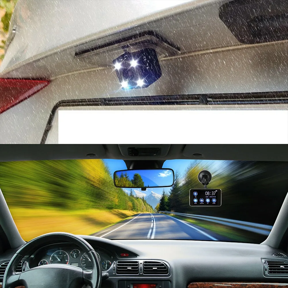 H17 4-inch Touch-screen Car Dash Cam Super Night Vision Full HD