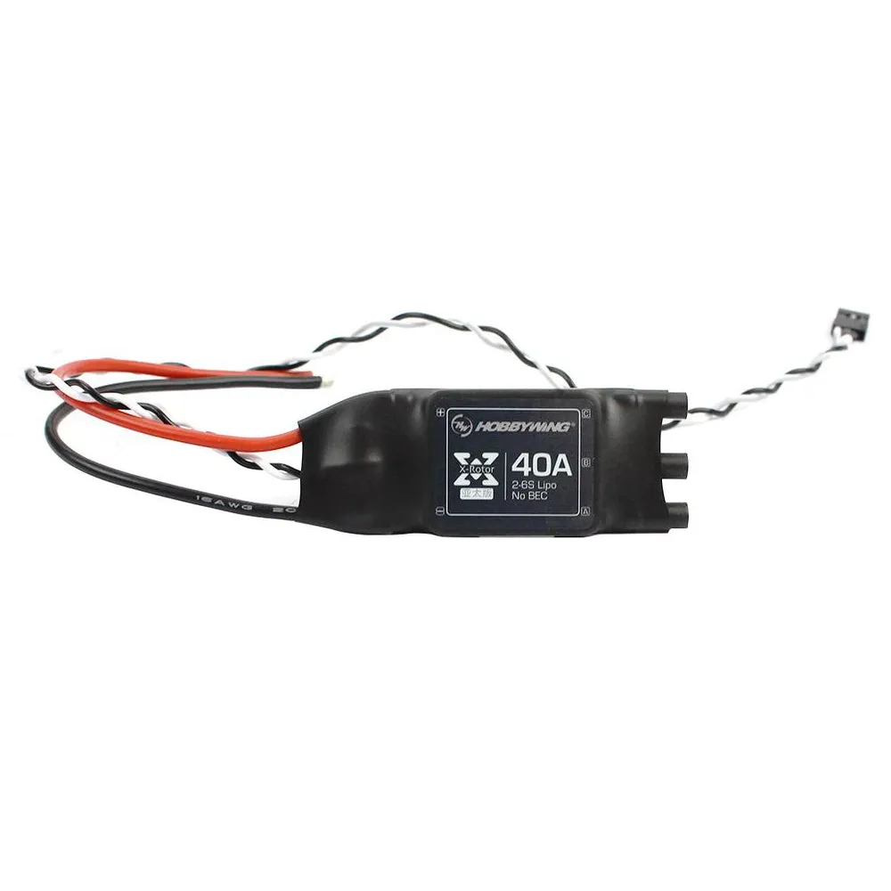 Hobbywing XRotor 40A OPTO Brushless ESC 2-6S 26g For RC Multicopters DJI HWX40A