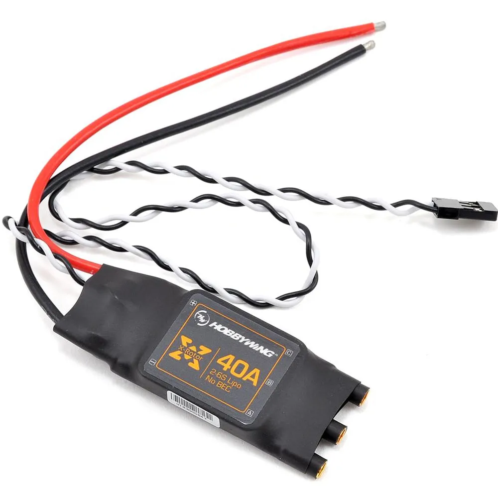 Hobbywing XRotor 40A OPTO Brushless ESC 2-6S 26g For RC Multicopters DJI HWX40A