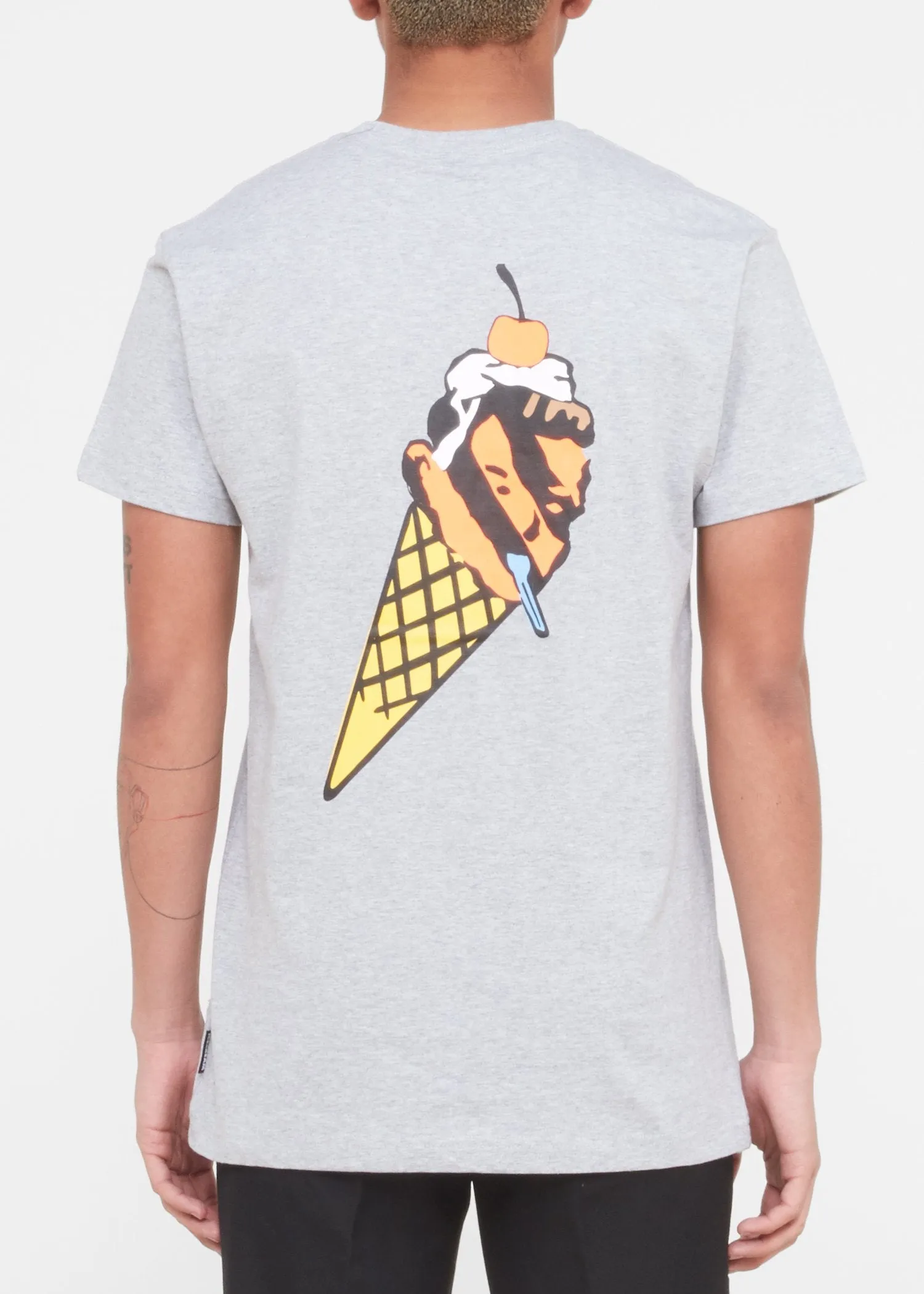 ICE CREAM: POCKET SS TEE [GREY]