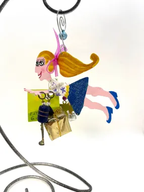 Karen Rossi Bat Mitzvah Girl Fanciful Flight Desk Mobile