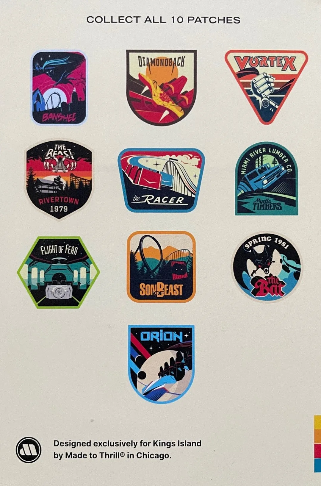 Kings Island Flight of Fear Patch