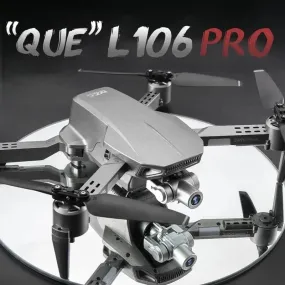 L106 PRO 4K Dual Camera 5G-WIFI 50x Zoom Drone, Simulators, 2 Axis-4K Drone