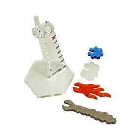 LITKO 1.5-inch Hexagonal Deluxe Single Elevation Flight Stand
