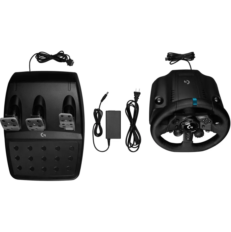 Logitech G923 TrueForce Racing Wheel and Pedals Sim PS5 PS4 PC