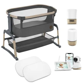 Maxi-Cosi Home Ultimate Sleep Bundle in Beyond Graphite