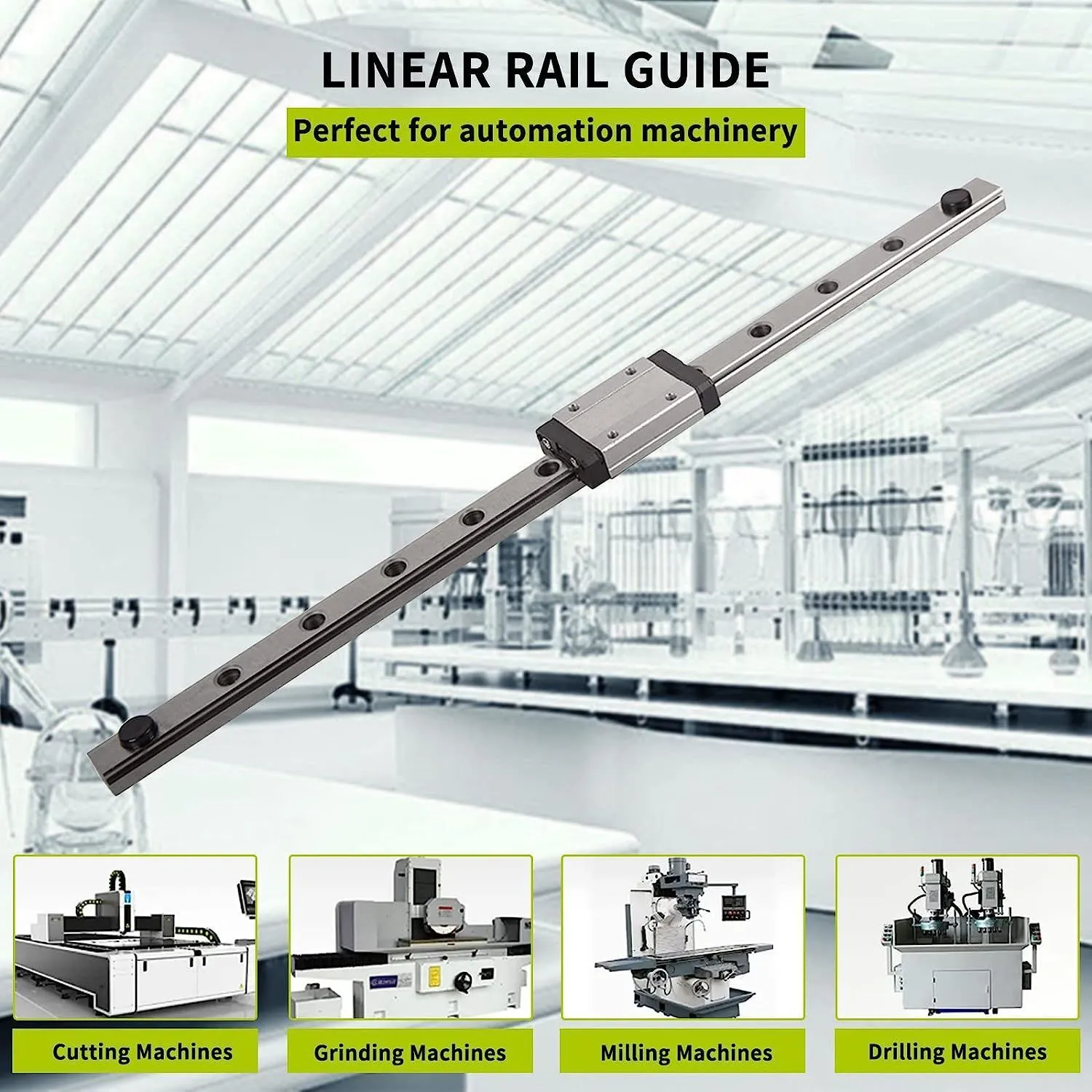 MGN12H 700mm Linear Rail Guide MGN12 Linear Rail with Stainless
