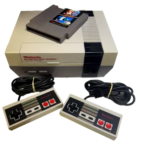 NES Nintendo Console   2 Controller PAL With Super Mario Bros Fully Recapped #7 (Preowned)