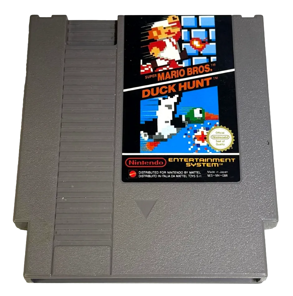 NES Nintendo Console   2 Controller PAL With Super Mario Bros Fully Recapped #7 (Preowned)