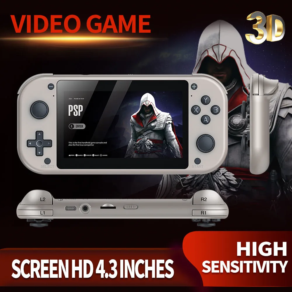 New M17 handheld game console, TV game console, 3D home arcade console, 4K high-definition PSPP S1 handheld console, cross-border