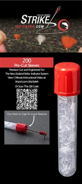 New Zealand Pre Cut Sleeves and Vial