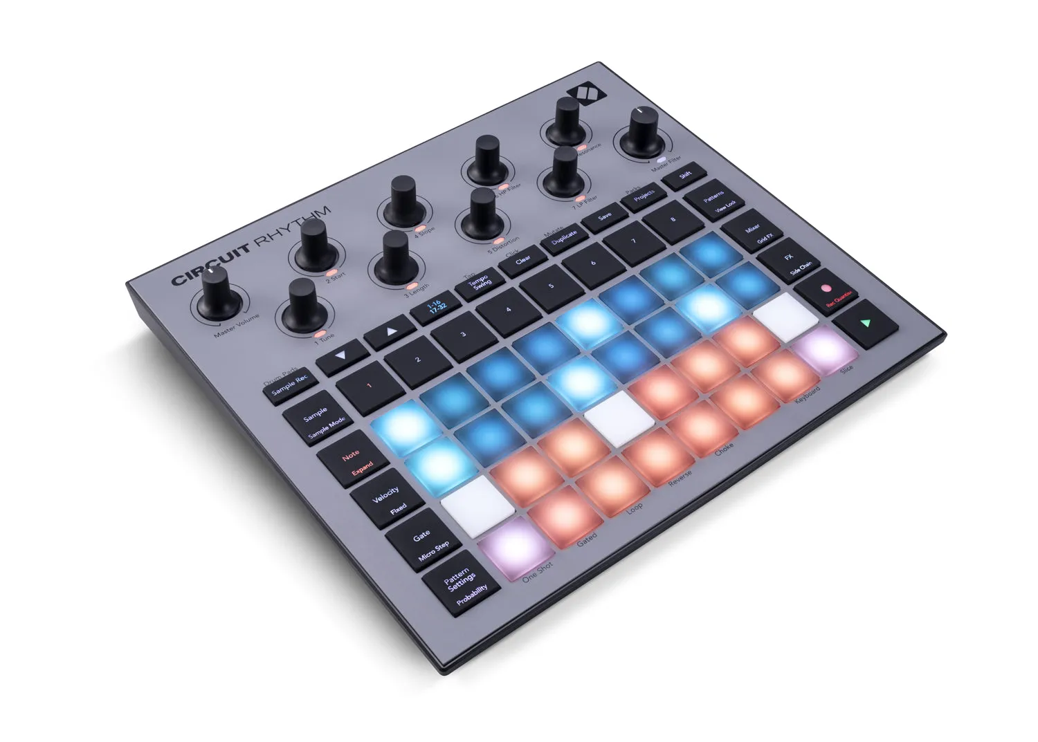 Novation CIRCUIT RHYTHM Groovebox w/ Sample Import