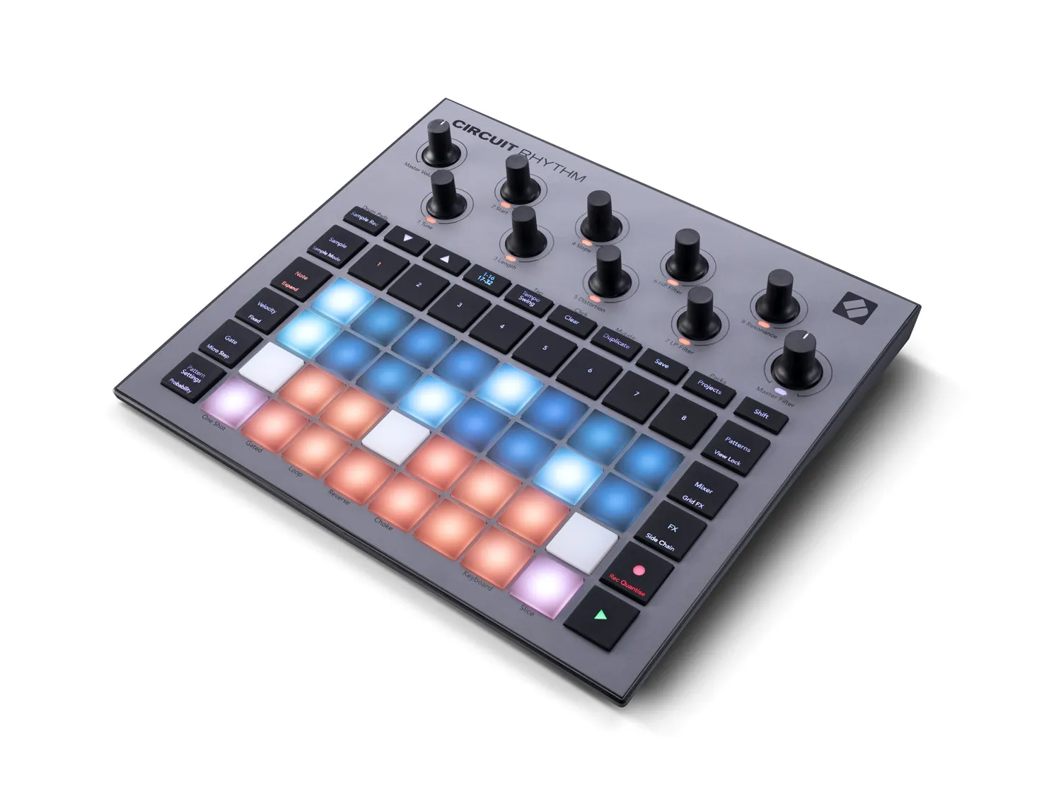 Novation CIRCUIT RHYTHM Groovebox w/ Sample Import